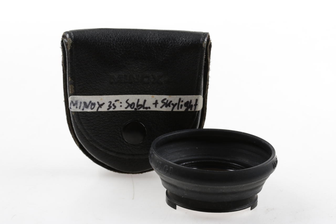 Minox SKY Filter mit Sonnenblende für 35 GL/EL