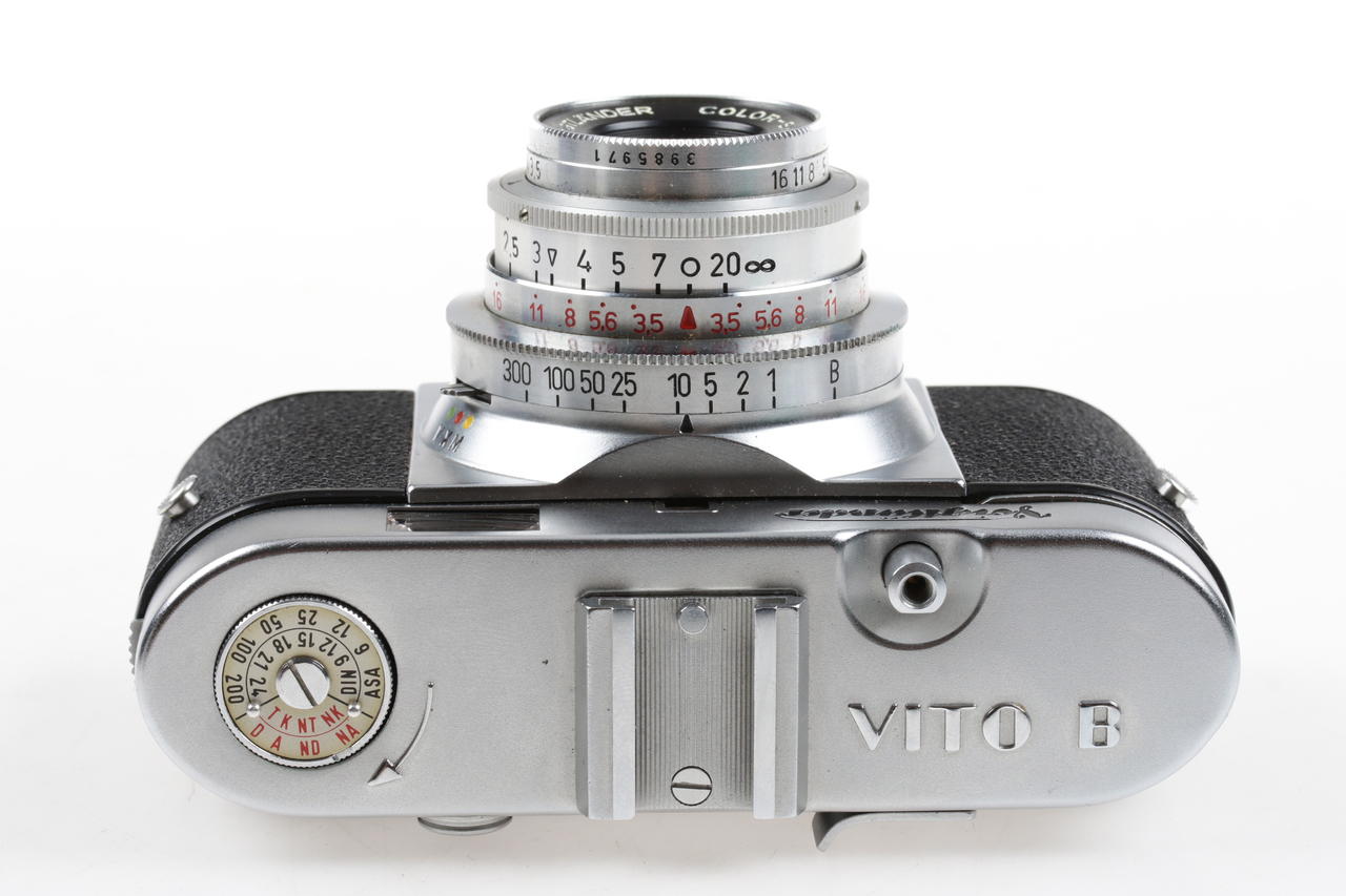 Voigtländer Vito B mit 50mm f/3,5 Color-Skopar Sucherkamera - #3985971
