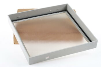 Agfa Filterkappe Typ 8732 Filterglas für Laborleuchte 24,5 x 24,5cm