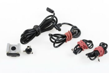 Blitzkabel und Verteiler