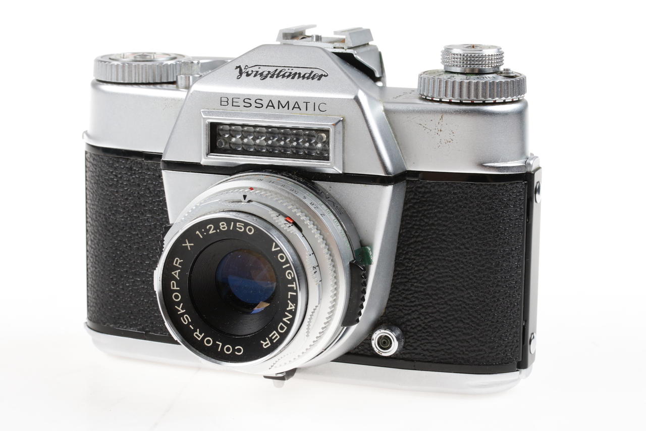 Voigtländer Bessamatic mit Color-Skopar 50mm f/2,8 - Bastlergerät - #18358