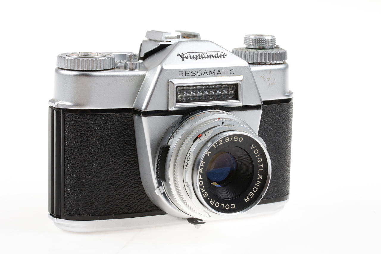 Voigtländer Bessamatic mit Color-Skopar 50mm f/2,8 - Bastlergerät - #18358