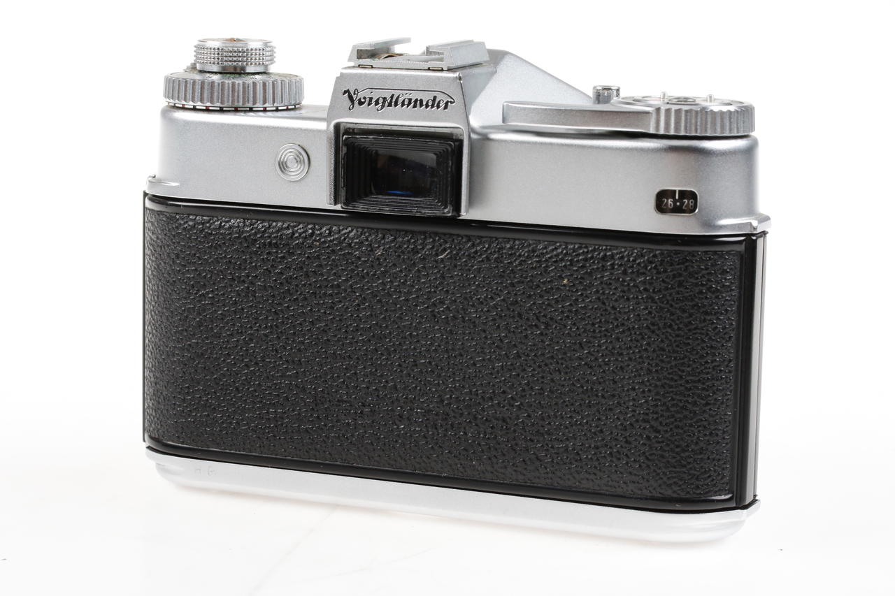 Voigtländer Bessamatic mit Color-Skopar 50mm f/2,8 - Bastlergerät - #18358