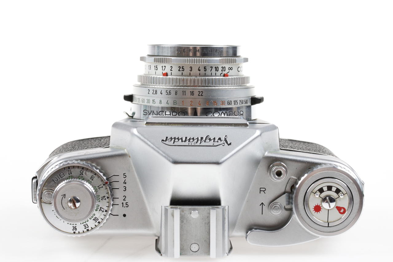 Voigtländer Bessamatic mit Color-Skopar 50mm f/2,8 - Bastlergerät - #18358