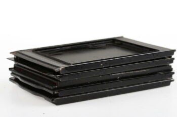 Metallkassetten für Glasplatten 7,5x12cm - 5 Stück
