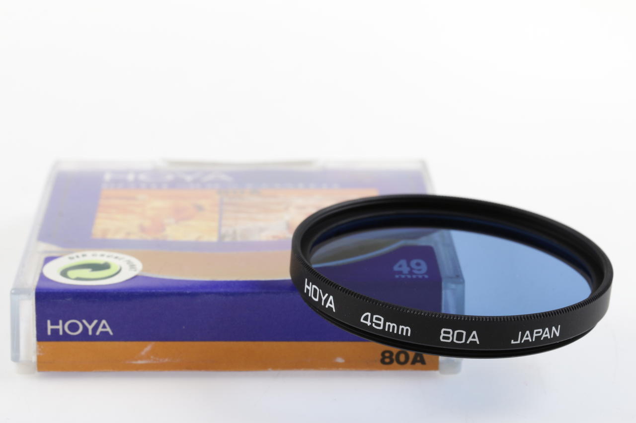 Hoya Blaufilter 80A 49mm - Image 2