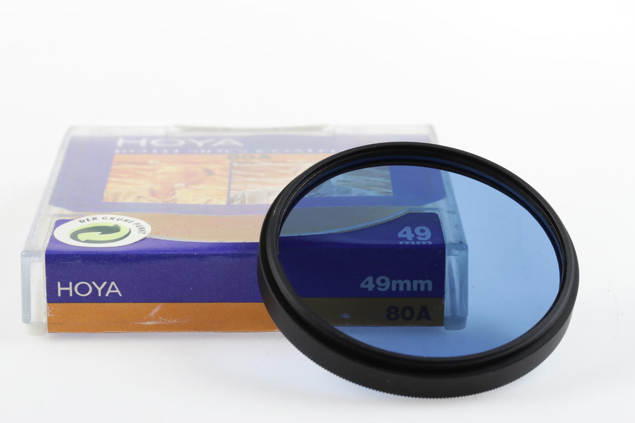 Hoya Blaufilter 80A 49mm - Image 3
