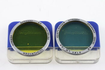 Voigtländer Vitessa Gelbfilter Set 133/22 und 133/21