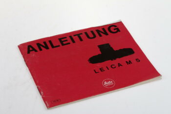 Leica Bedienungsanleitung für M5