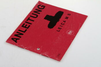 Leica Bedienungsanleitung für M5