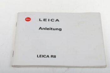Leica Bedienungsanleitung für R8