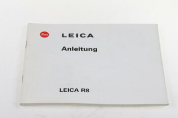 Leica Bedienungsanleitung für R8