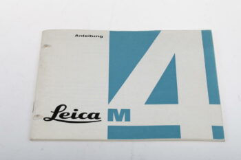 Leica Bedienungsanleitung für M4