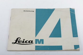 Leica Bedienungsanleitung für M4