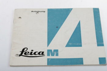 Leica Bedienungsanleitung für M4