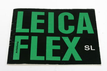 Leica Bedienungsanleitung für Leicaflex SL