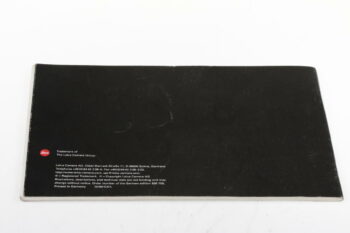 Leica Bedienungsanleitung für C1