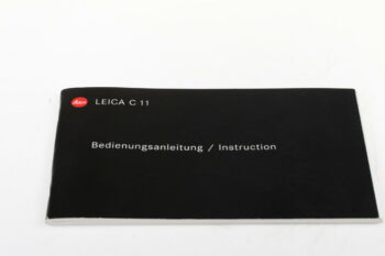 Leica Bedienungsanleitung für C11
