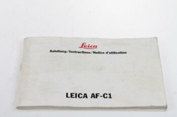 Leica Bedienungsanleitung für AF-C1