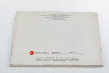 Leica Bedienungsanleitung für mini