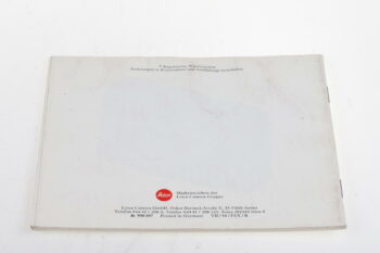 Leica Bedienungsanleitung für mini zoom