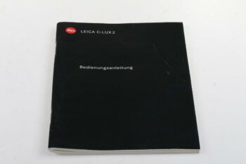 Leica Bedienungsanleitung für C-LUX 2