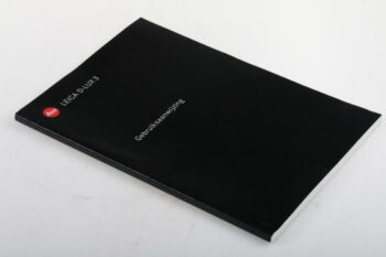 Leica Gebruiksaanwijzing Leica D-Lux 3 (Manual)