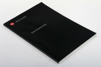 Leica Gebruiksaanwijzing Leica D-Lux 3 (Manual)