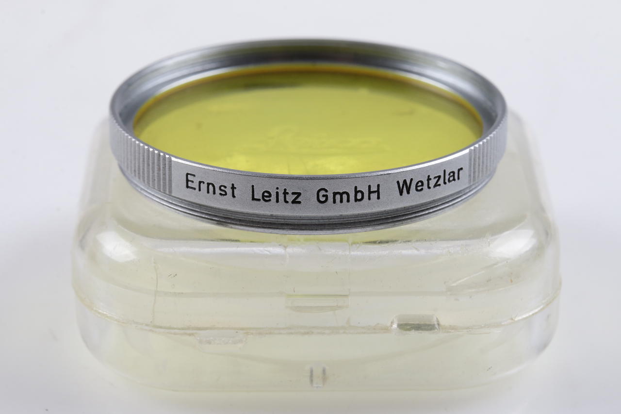 Leica Gelbfilter 1 mit chrom Fassung - 39mm