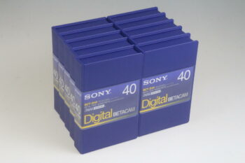 Sony BCT-D40 Digital Betacam Kassetten - 10 Stück