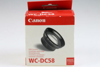 Canon WC-DC58 0,8x Weitwinkelvorsatz