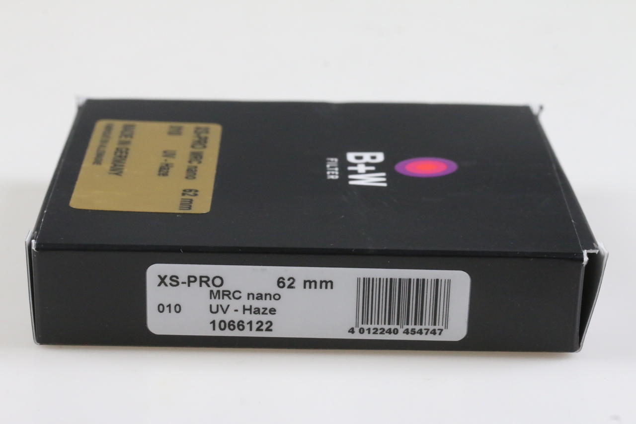 B+W XS-Pro Digital UV-Haze Filter 010 MRC nano - 62mm