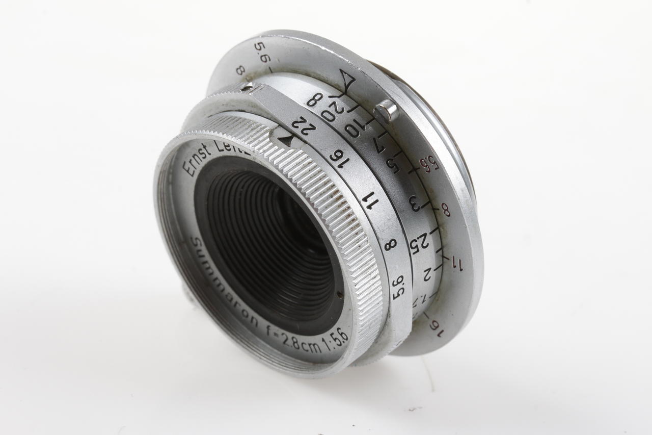 Leica Summaron 2,8cm f/5,6 red scale Outfit mit SOOBK - Image 3
