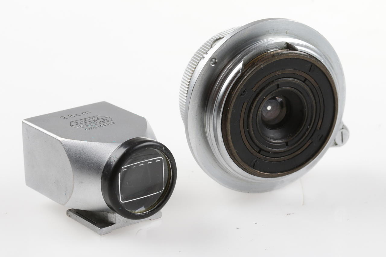 Leica Summaron 2,8cm f/5,6 red scale Outfit mit SOOBK - Image 4