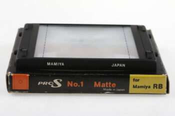 Mamiya RB67 Mattscheibe Vollmattscheibe Nr. 1