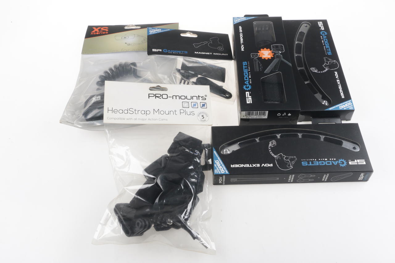 Set für Action Cams (GoPro) - 6 Teile