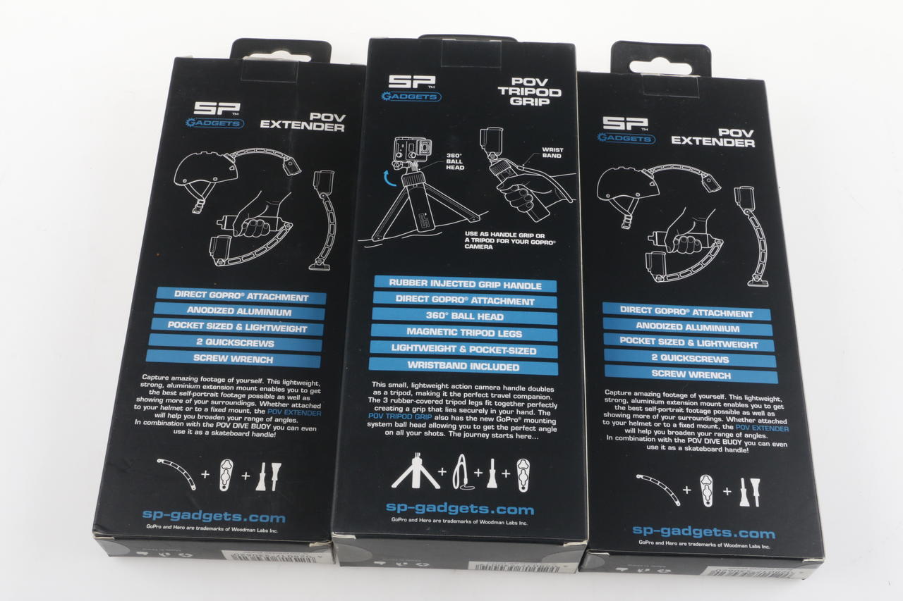 Set für Action Cams (GoPro) - 6 Teile - Image 3