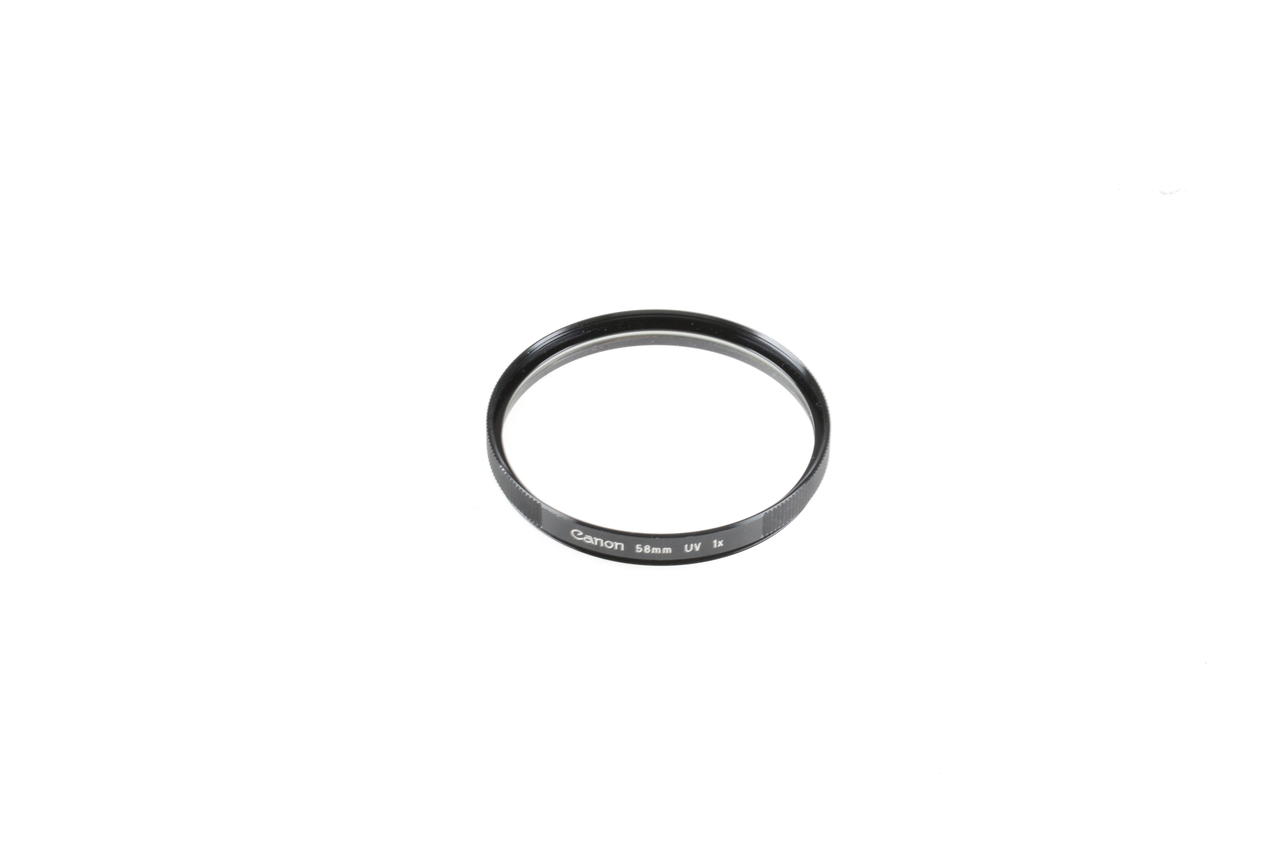 Canon UV 1x Filter - 58mm