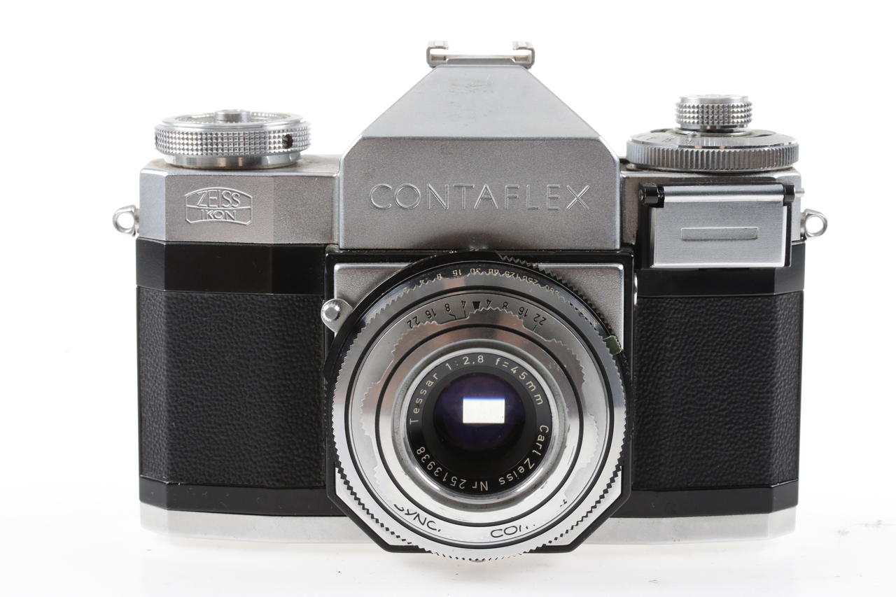 Zeiss Ikon Contaflex II mit 45mm f/2,8 Tessar - #61439