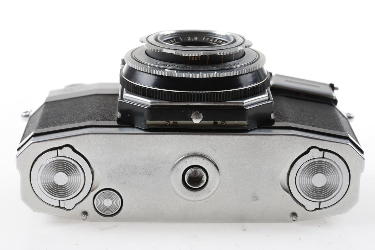 Zeiss Ikon Contaflex II mit 45mm f/2,8 Tessar - #61439