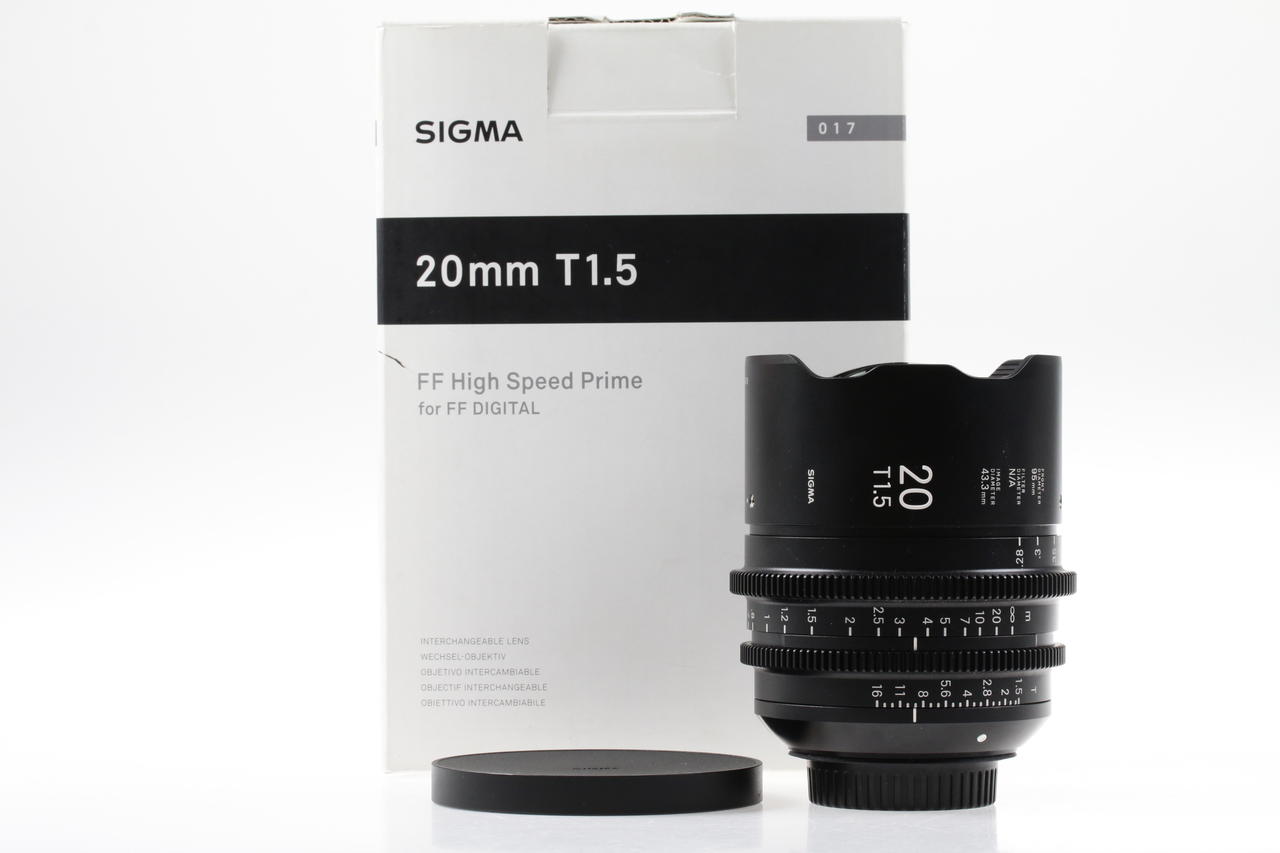 Sigma Cine 20mm T1,5 FF / EF metric - FF High Speed Prime Line - #52585976