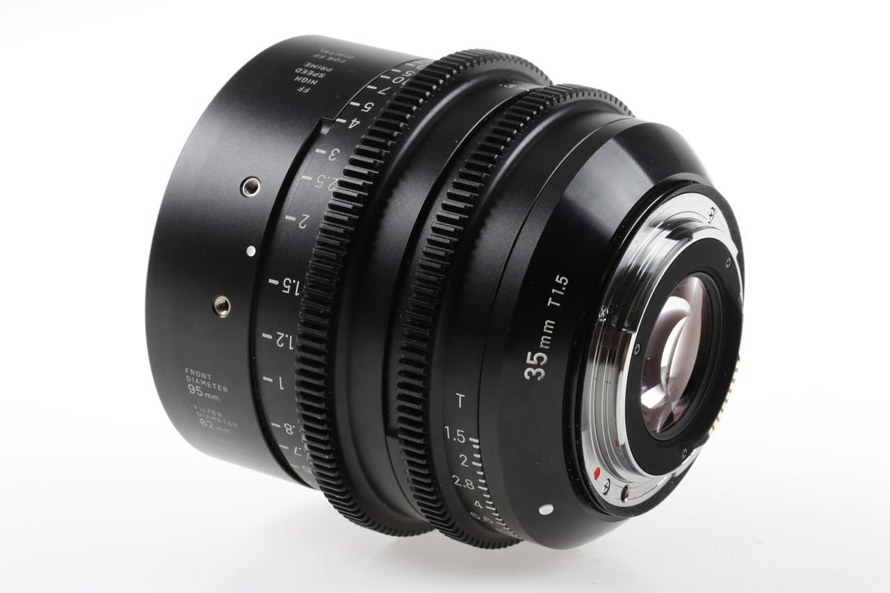 Sigma Cine 35mm T1,5 FF / EF metric - FF High Speed Prime Line - #52552743 - Image 4
