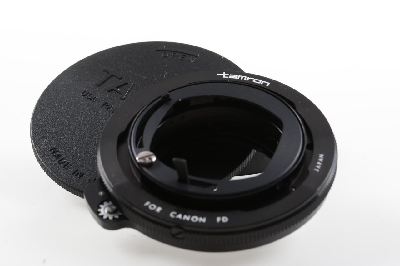 Tamron Adaptall Adapter für Canon FD f/3,8 (erste Version)