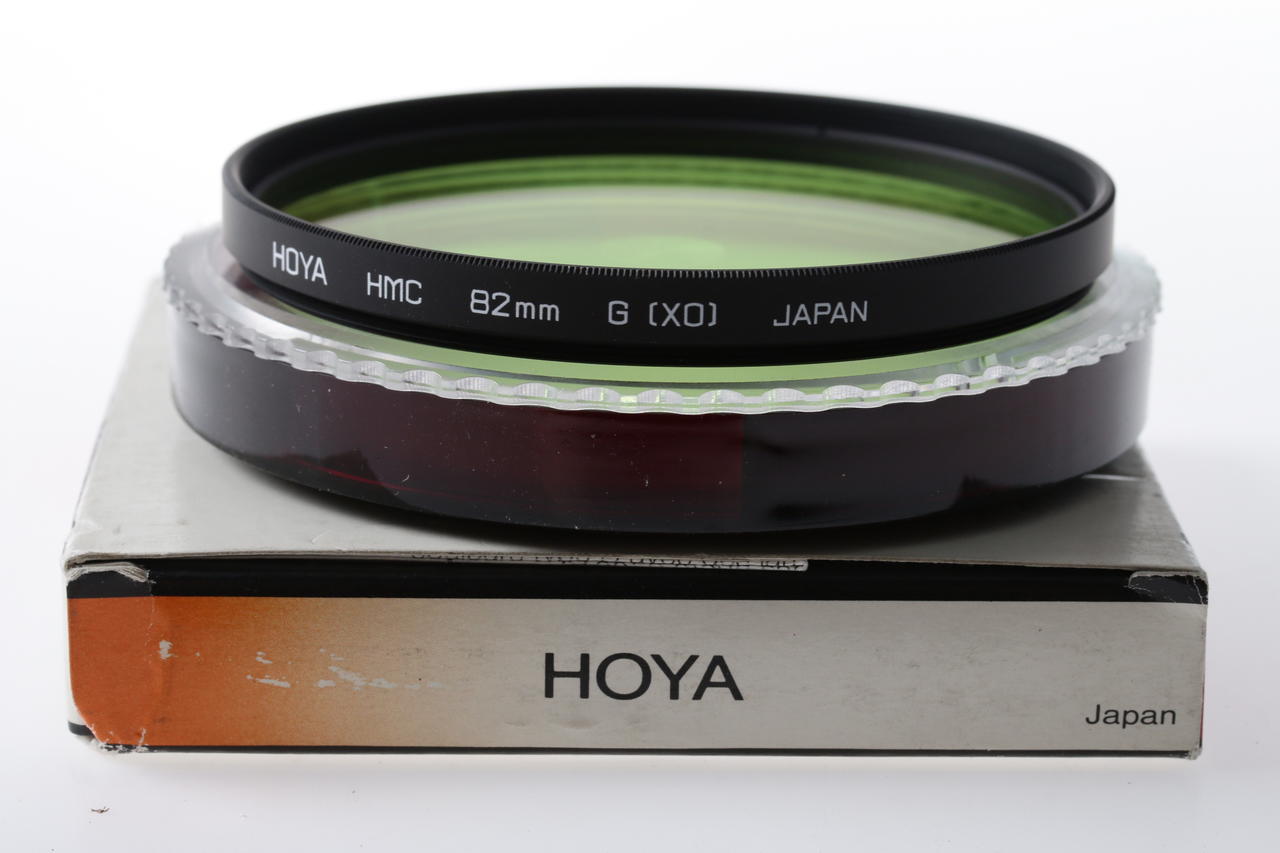 Hoya HMC Gelbgrün Filter X0 82mm