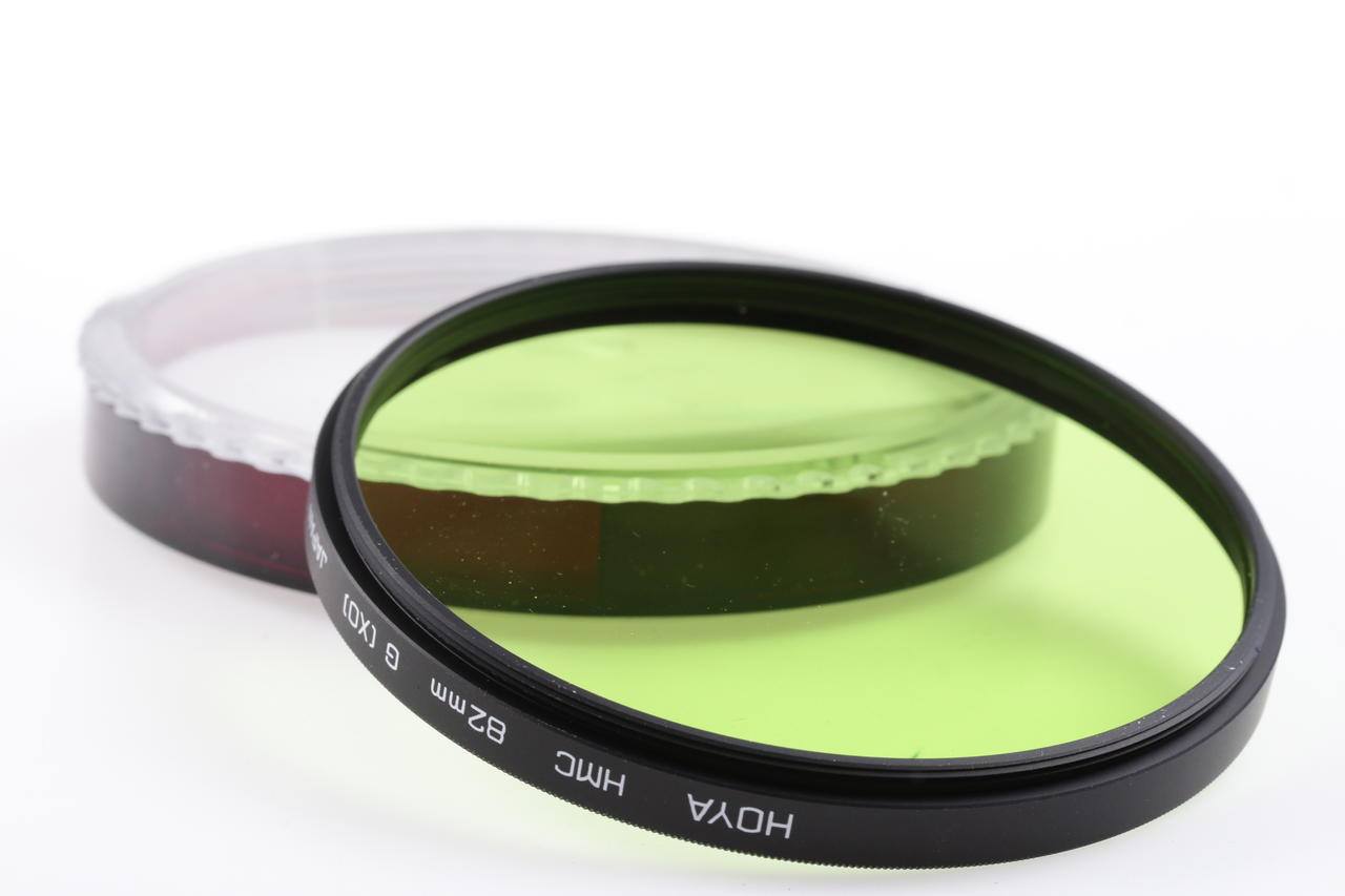 Hoya HMC Gelbgrün Filter X0 82mm