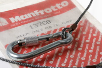 Manfrotto 137 CB Sicherheitskabel für Deckenschienensystem