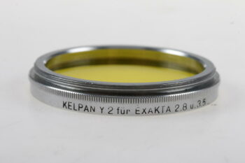 Kelpan Gelbfilter Y2 für Exakta 28 und 35