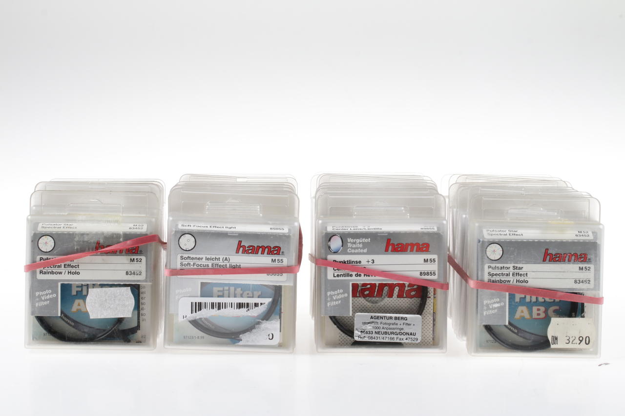 Konvolut diverse Filter