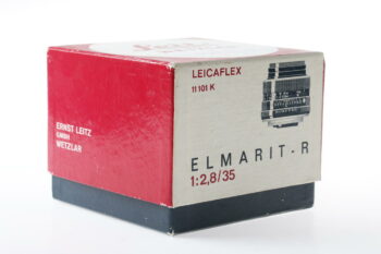 Leica Originalverpackung für Elmarit-R 35mm f/2,8