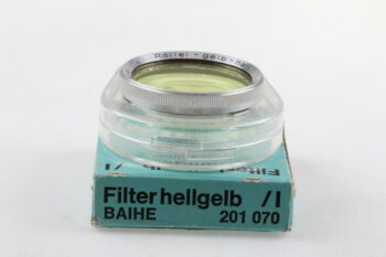 Rollei Gelbfilter hell Rolleiflex Bajonett I